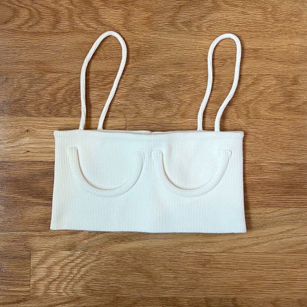 Orseund Iris Square Neckline Sleeveless Crop Top